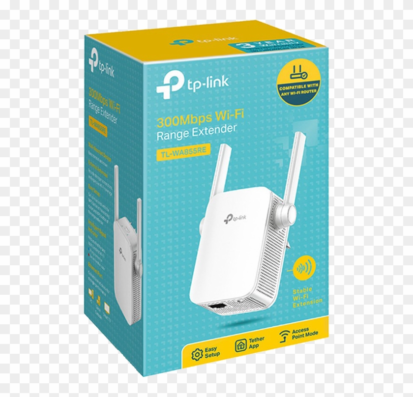 Extensor De Cobertura Wi Fi A 300mbps Tl Wa855re - Range Extender Tp Link Tl Wa855re Clipart