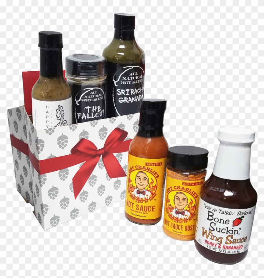 Saucy One, Sauces, Salsas, & Seasonings > Hot Sauce - Glass Bottle Clipart