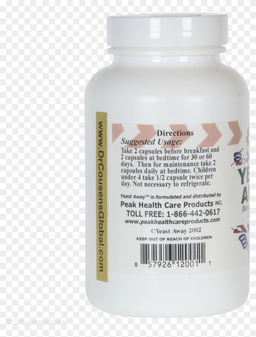 Yeast Away, 120 Capsules - Salmon Clipart