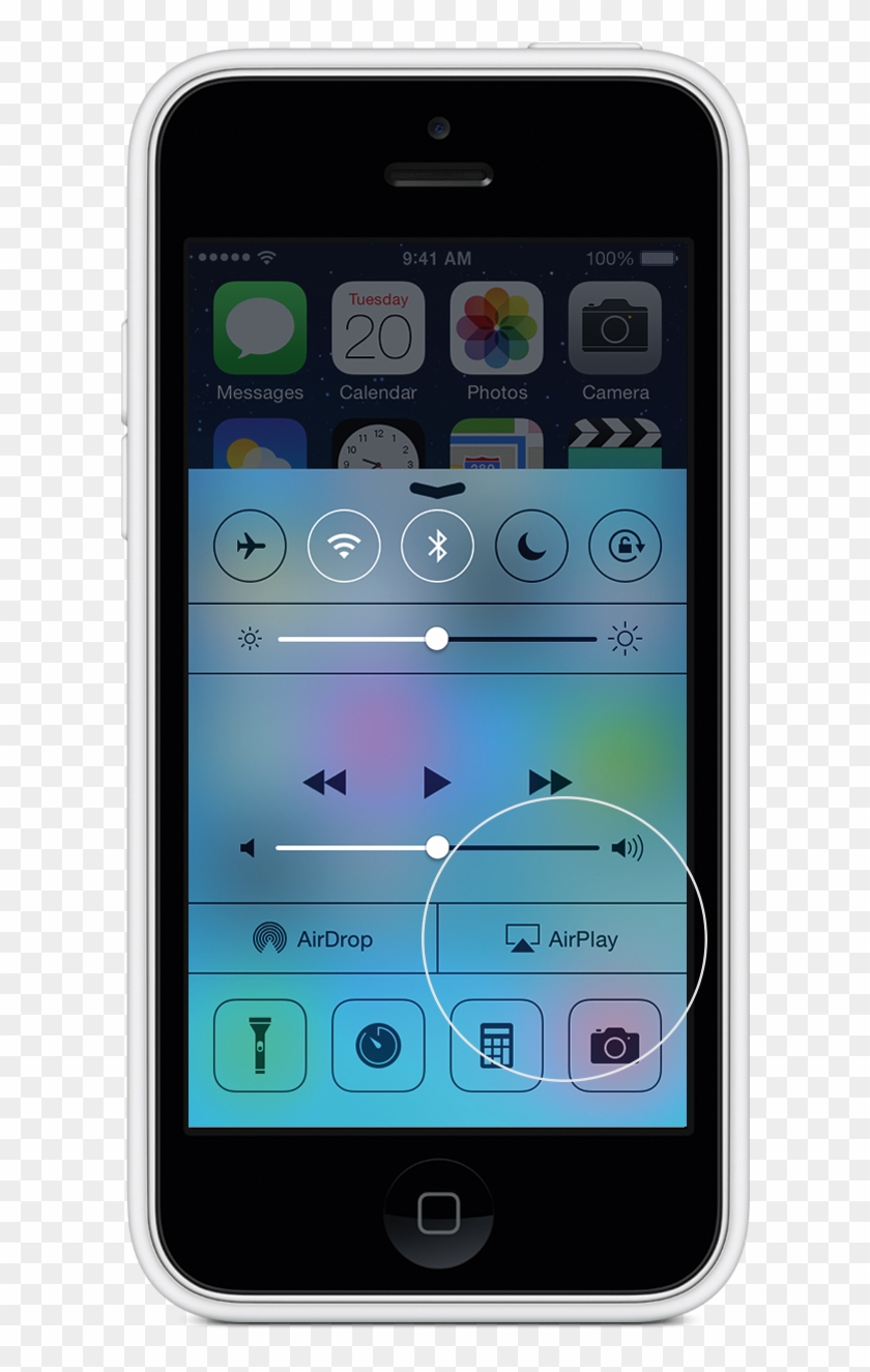 Airplay Icon Doesn't Appear Clipart