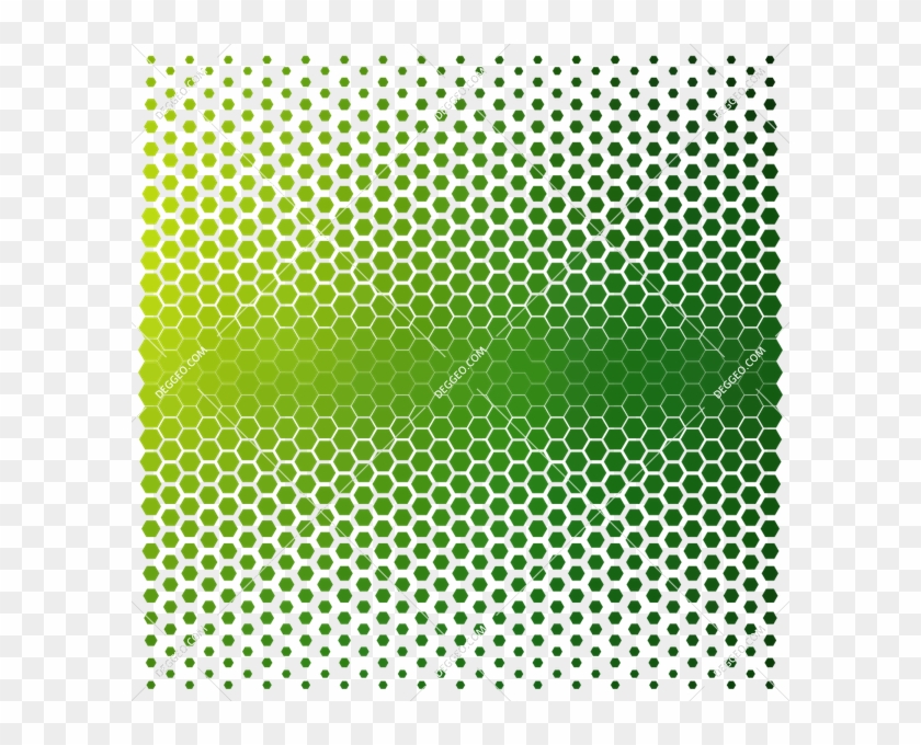 Halftone Dotted Hexa Degrade Casal Limeade - Dotted Gradient No Background Clipart #4127250