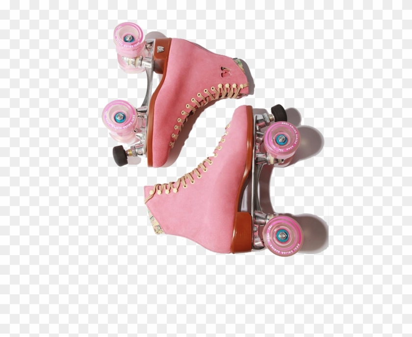 Myedits Pink Transparent Rollerskates Transparency - Vintage Pink Roller Skates Clipart #4127363