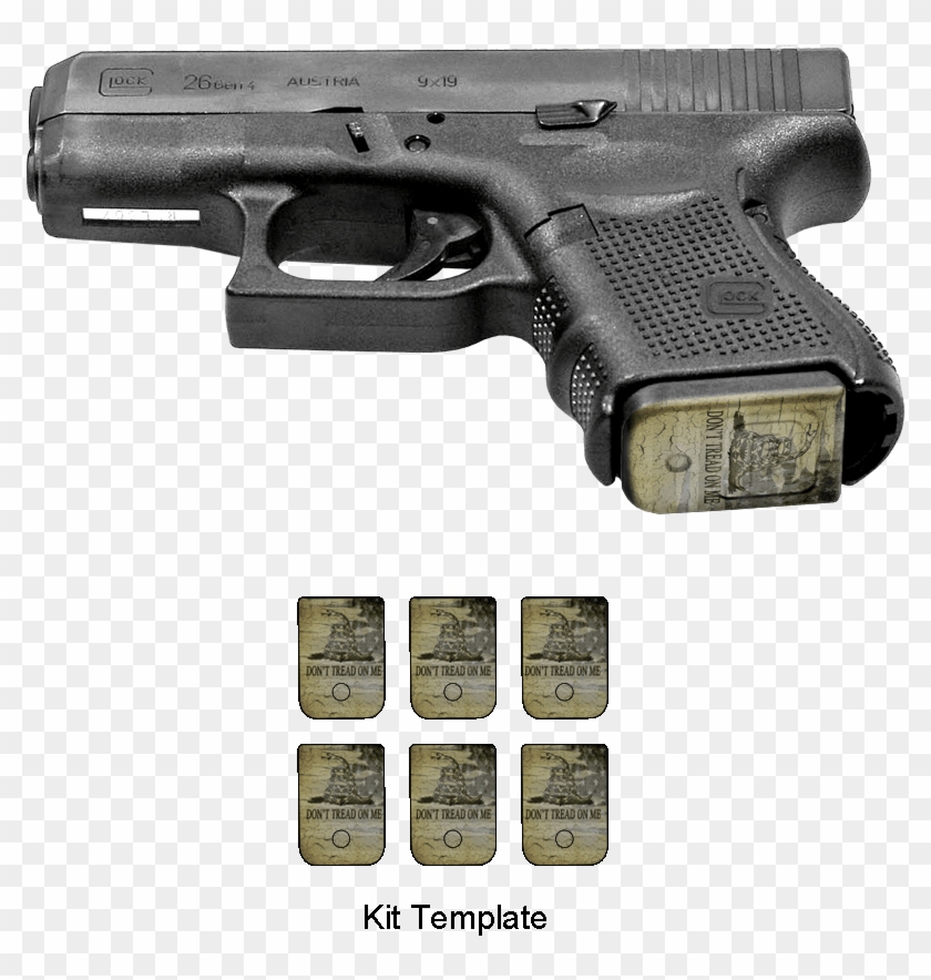 Don't Tread On Me Pistol Mag Skins - Decal Clipart #4127995