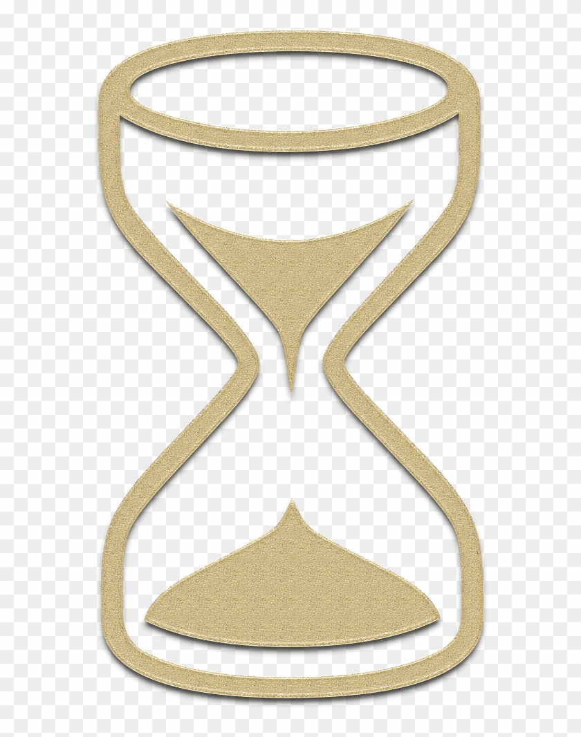 Hourglass Clock Icon - Hourglass Symbol No Background Clipart #4128139