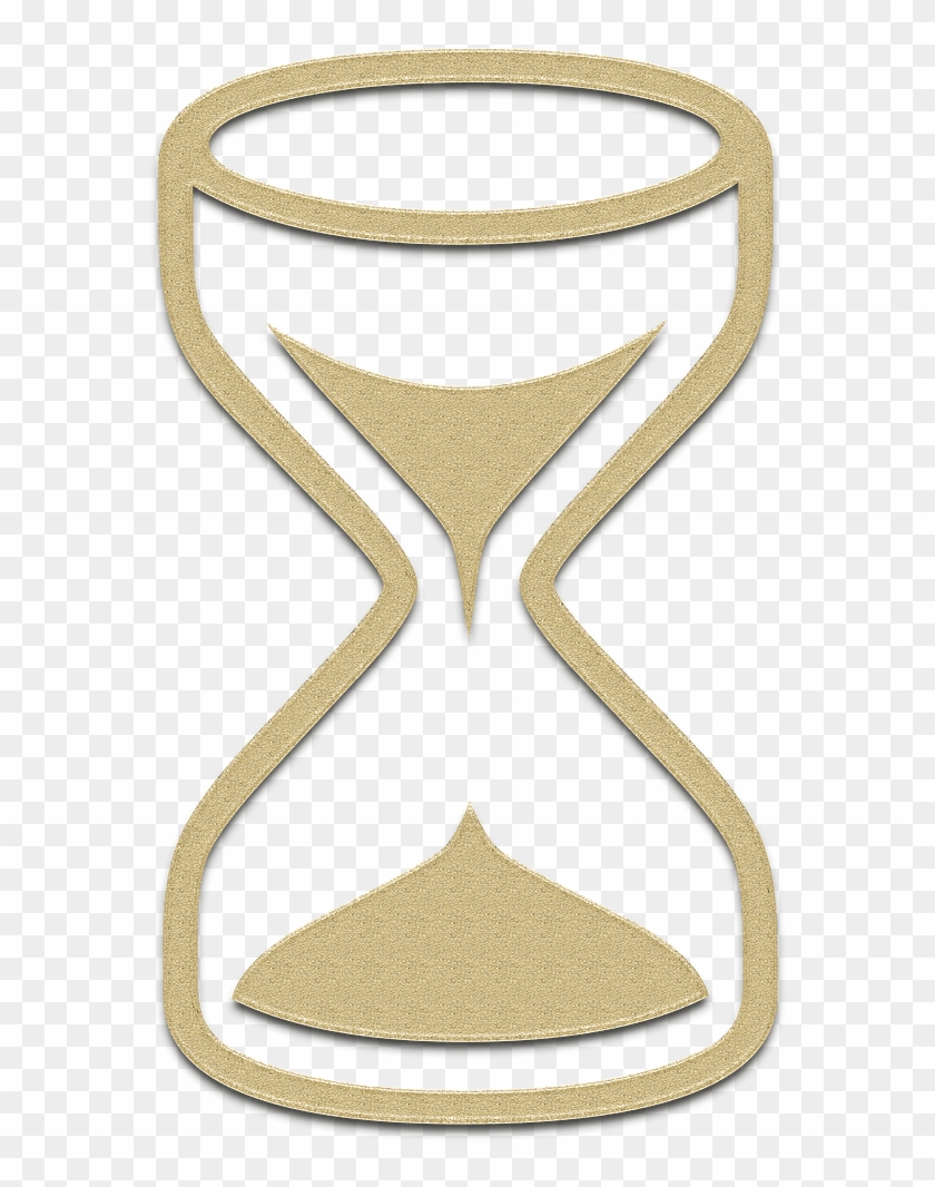 Hourglass Clock Icon - Hourglass Symbol No Background Clipart