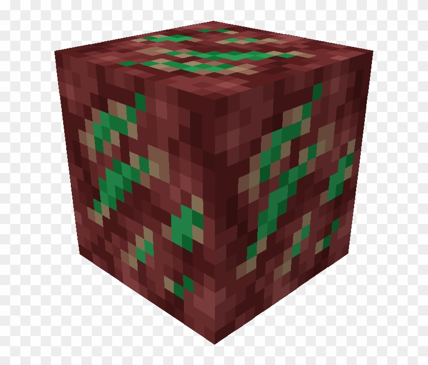 Second On The List Is Nether Jade, Not To Be Confused - Minecraft Jade Ore Clipart #4128356