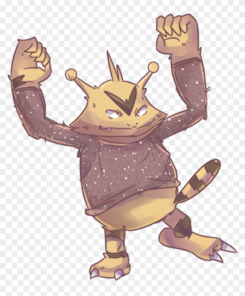 Christmas Sweater Eleboo - Cartoon Clipart