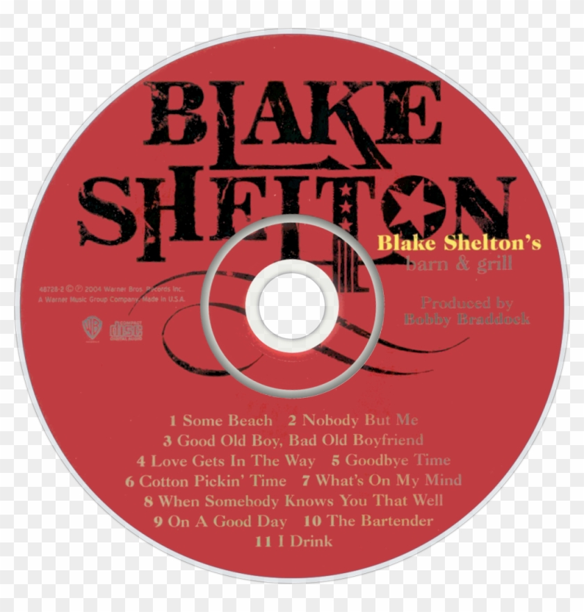 Blake Shelton Blake Shelton's Barn & Grill Cd Disc - Blake Shelton Home Clipart