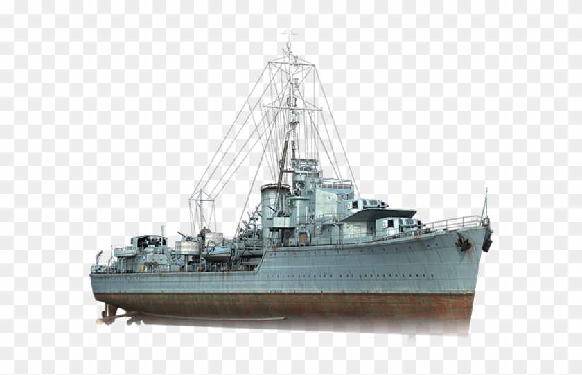 The N-class Destroyer - World Of Warships Gadjah Mada Clipart #4129022