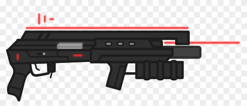 Weapon W/o Magazine - Ranged Weapon Clipart #4129025