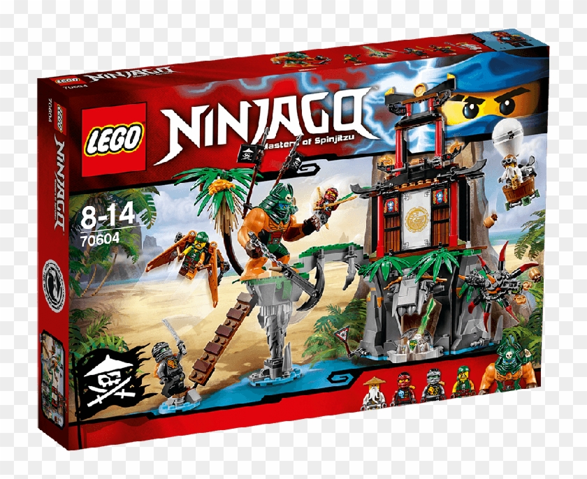 Lego Tiger Widow Island - Lego Ninjago Tiger Widow Island Clipart #4129212
