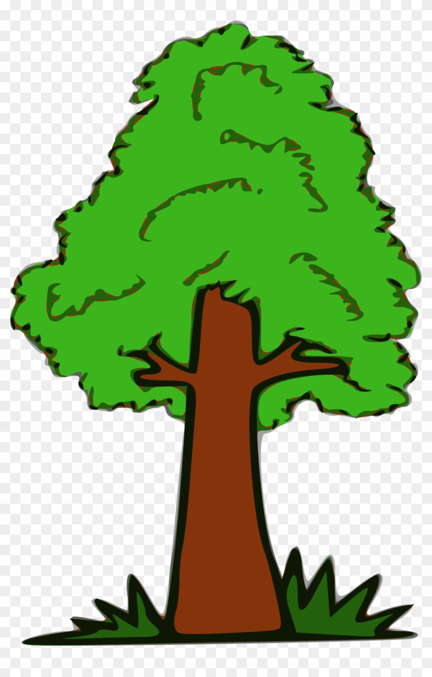Simple Trees - Trees Simple Clipart