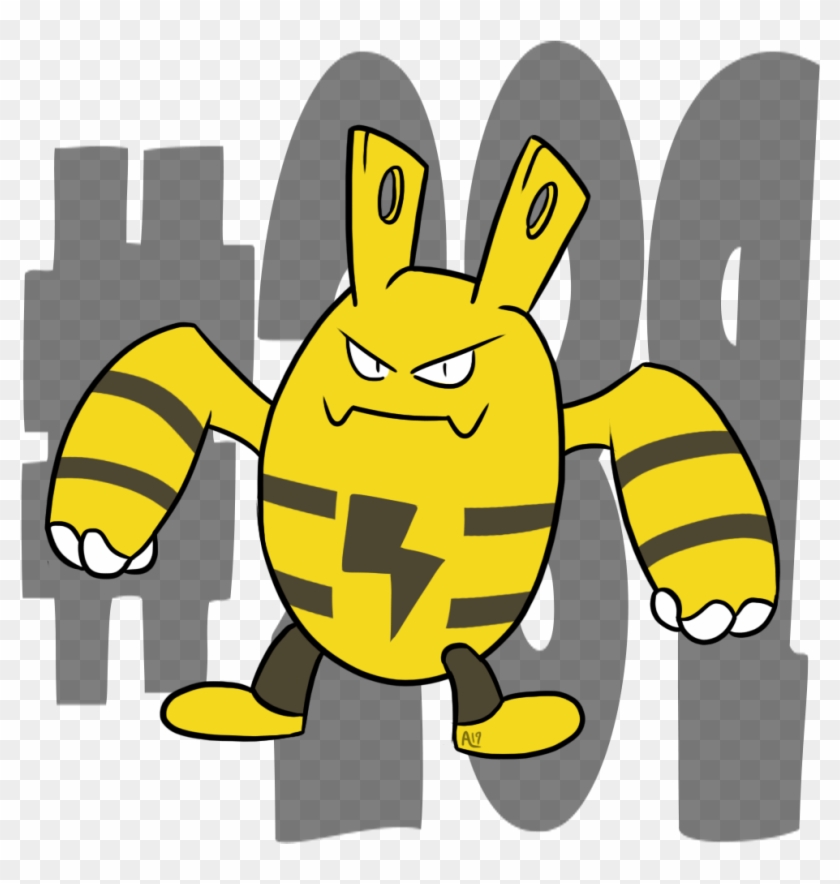 Cran Elekid Pokemon Pokemonaday Https - Cartoon Clipart