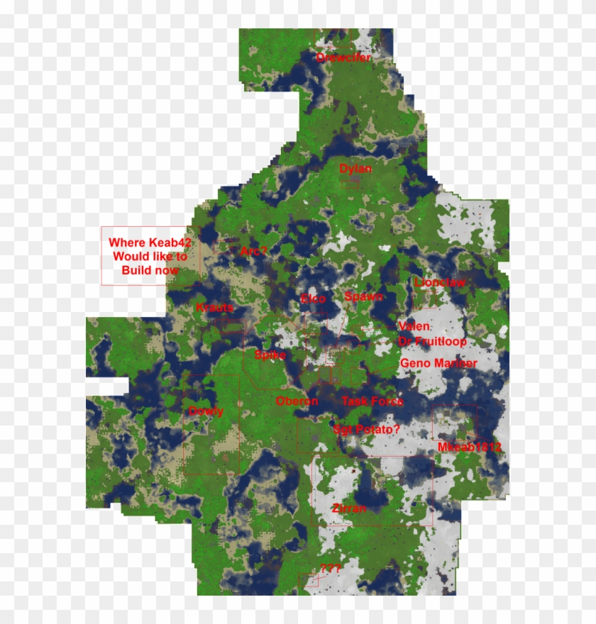 Minecraft [see Post - Map Clipart #4129408