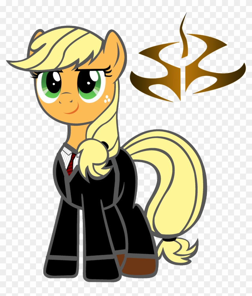 Pony Twilight Sparkle Fluttershy Applejack Agent 47 - Applejack Clipart #4129440