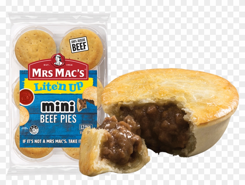 Mini Beef Pies - Bun Clipart