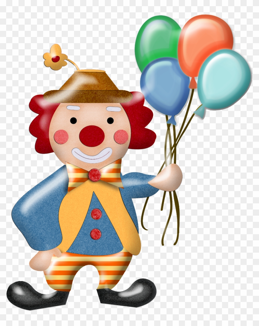 Vector Library Download Circus Clip Art Transprent - Payasos Animados En Png Transparent Png