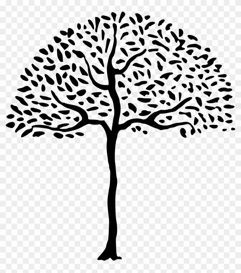 Big Image Png Ⓒ - Clipart Simple Tree Transparent Png #4129701