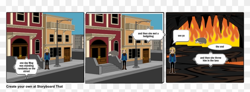 Meg The Hedgehog Destroyer - Lyddie Movie Clipart