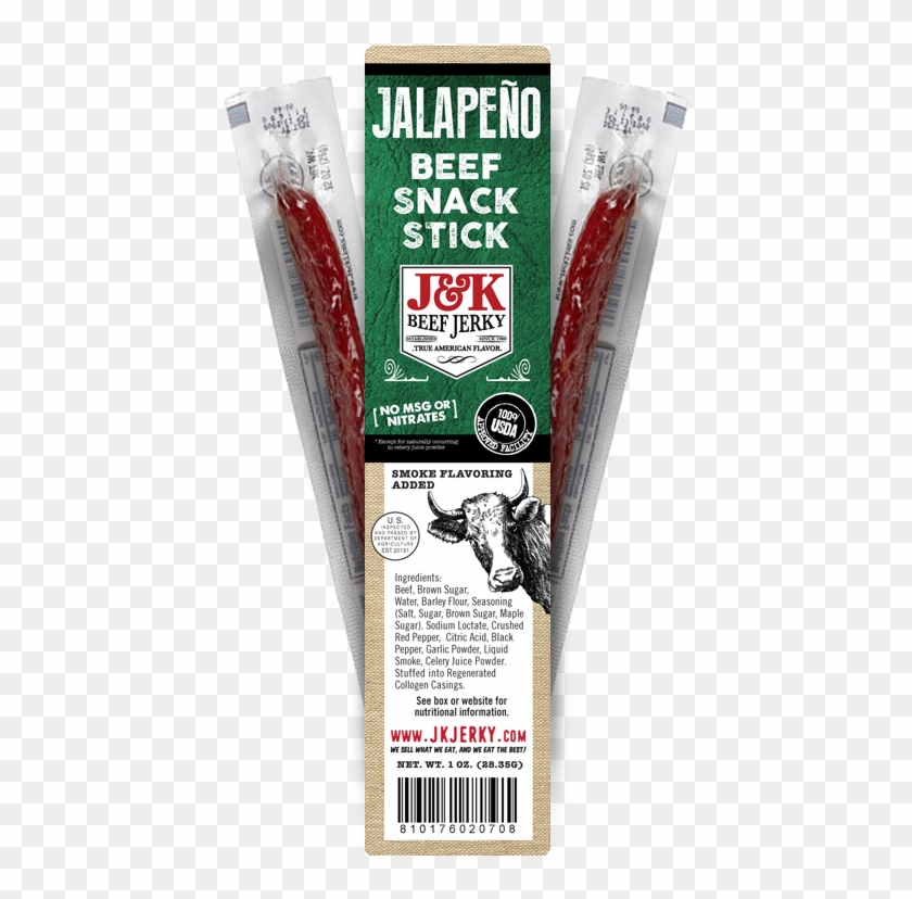 Beef Jerky Sticks Jalapeño Flavor 6pk - Crocodile Clipart