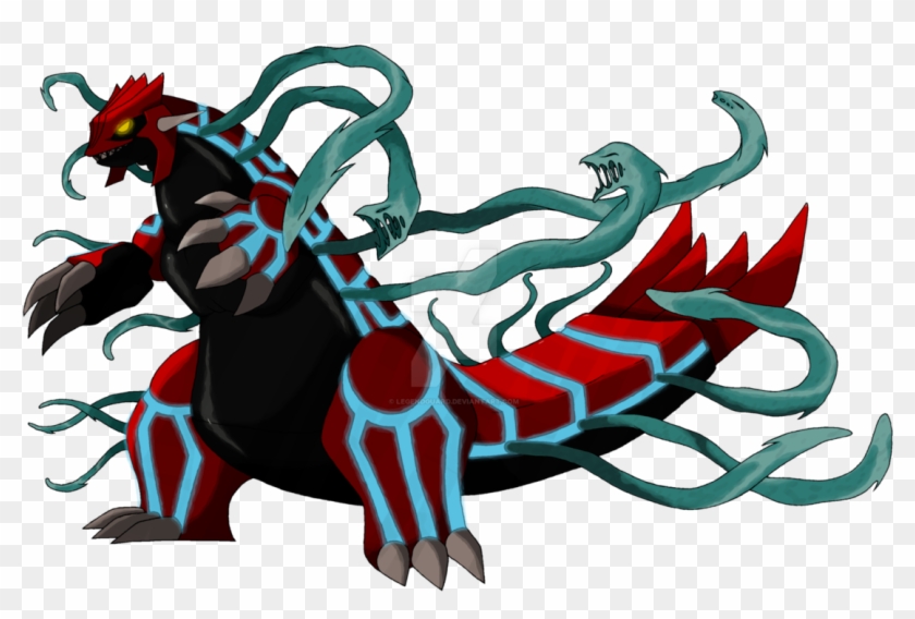 Groudon Transparent Corrupted - Groudon Virus Clipart