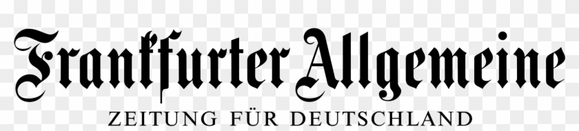 News Source Logotype - Frankfurter Allgemeine Logo Clipart #4130907