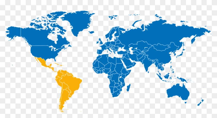 World Map Clipart #4131155
