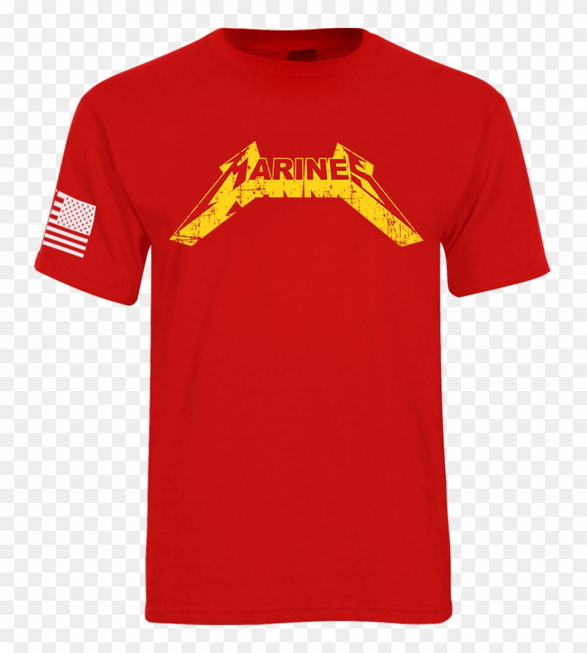 Semper Fi Hard Rocking American Made Marine Corps Tees - Socal Uncensored Shirt Clipart #4131267