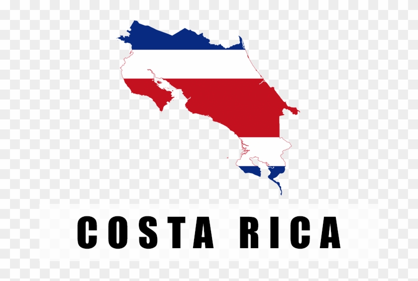 Central America And The Caribbean Is Overflowing With - Vector Mapa De Costa Rica Clipart