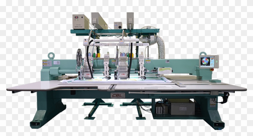 Embroidery Machine With Laser Cutting System - Milling Clipart