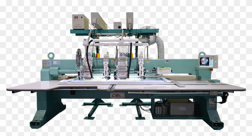 Embroidery Machine With Laser Cutting System - Milling Clipart #4131738