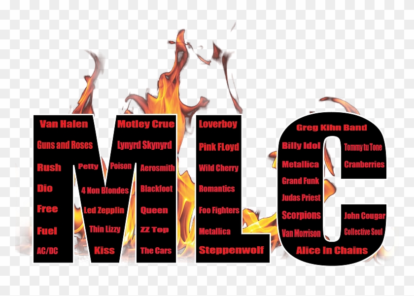 Mlc Flames 3 - Graphic Design Clipart #4131836