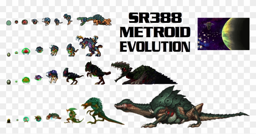 Did You Guys Like Samus Returns - Metroid Evolution Clipart #4131900