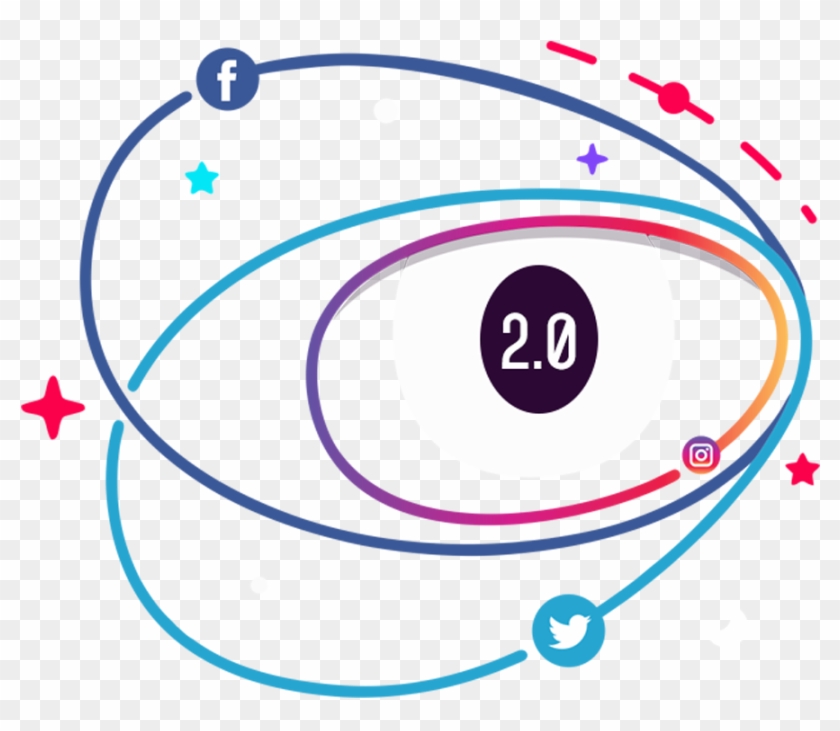 Social Media Engine - Circle Clipart #4131992