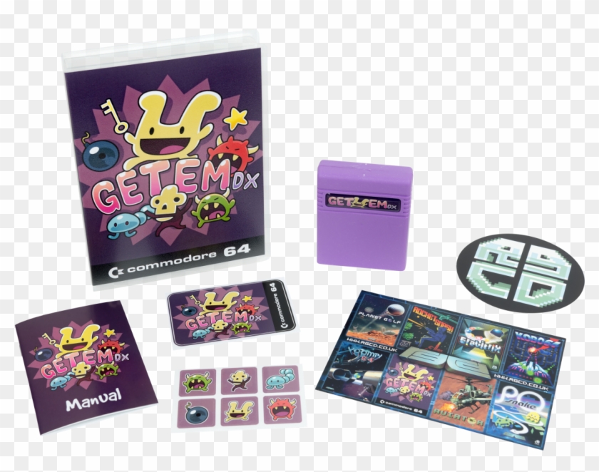 Get 'em Dx Available On Cartridge , Rgcd/retro Gamer - Games Clipart