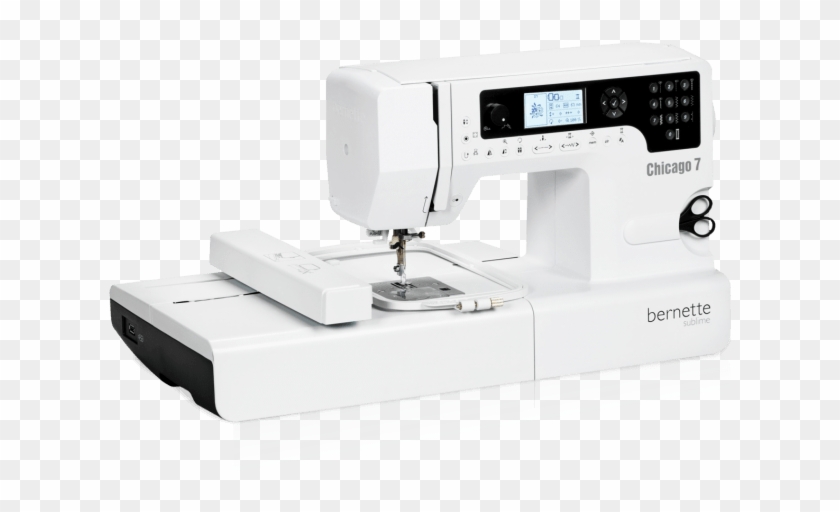 Bernette Chicago 7 Swiss Design Embroidery Machine - Bernette Chicago 7 Embroidery Designs Clipart #4132388