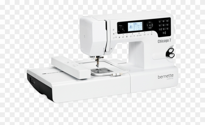 Bernette Chicago 7 Swiss Design Embroidery Machine - Bernette Chicago 7 Embroidery Designs Clipart