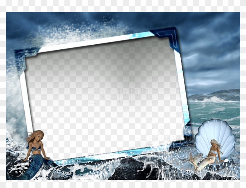 Free Png Best Stock Photos Large Transparent Frame - Under Water Photo Frame Clipart