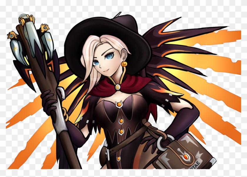Witch Mercy Png Clipart #4132471