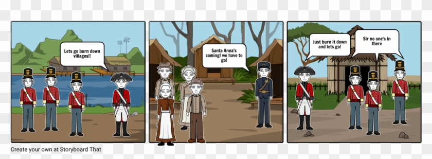 The Runaway Scrape - Runaway Scrape Clipart