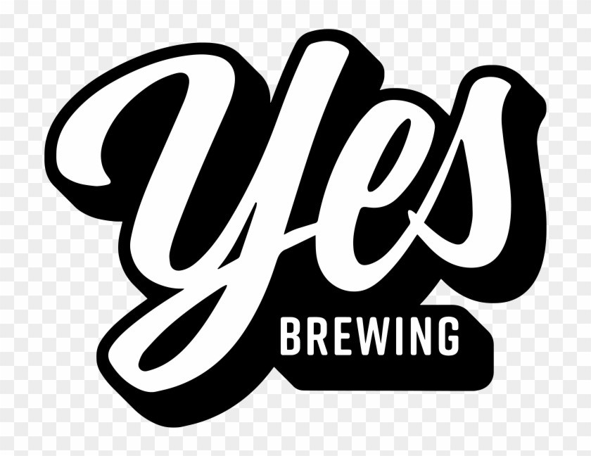 Yes Brewing Company 609 Main St - Calligraphy Clipart #4132741