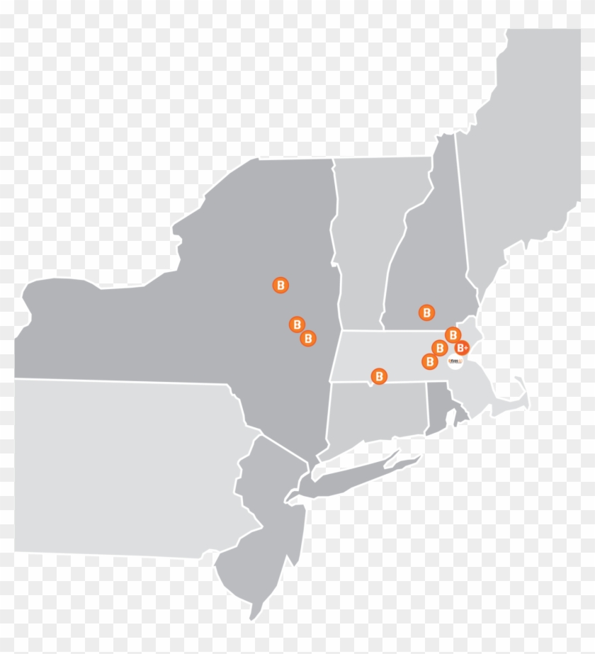 Bf 121317 Web Map Within 24 Hour Fitness Locations - Map Clipart