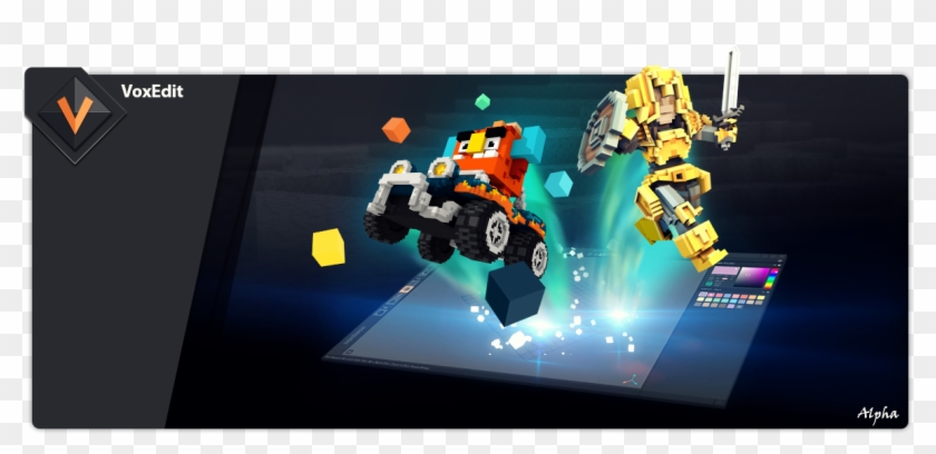 The Sandbox Voxel Editor - Graphic Design Clipart