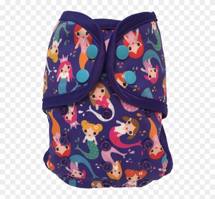 Mermaids Swim Diaper - Slip-on Shoe Clipart #4132990