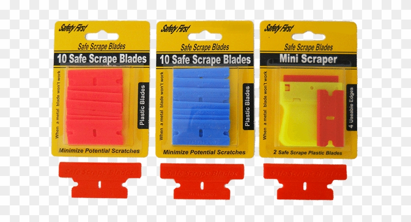 Plastic Razor Blade Sample Kit - Toy Clipart