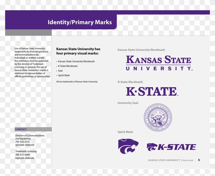 Kansas State University Branding - Kansas State University Clipart #4133543