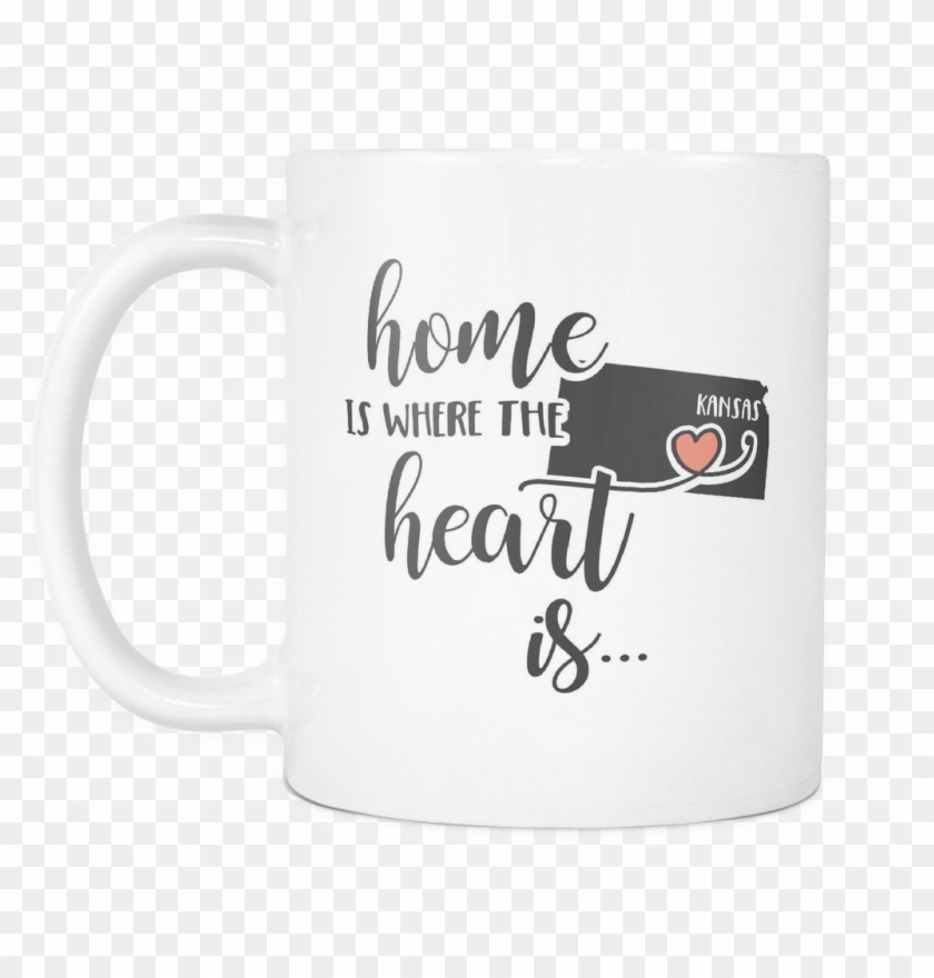 Kansas State Coffee Mug 11oz White - Coffee Cup Clipart #4133991
