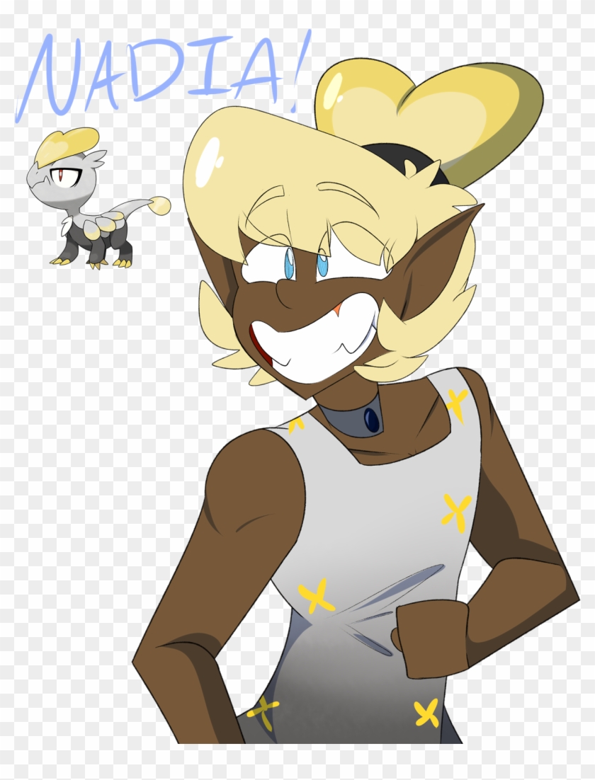 Here's Another Nadia, Level 75 Jangmo-o Bullet Proof, - Cartoon Clipart