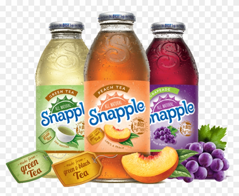 Snapple - Orange Soft Drink Clipart #4134364