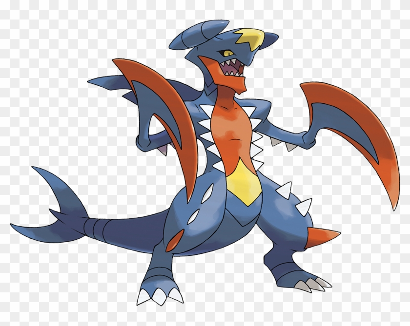 19,887,000 Exp - Pokemon Mega Garchomp Clipart #4134545